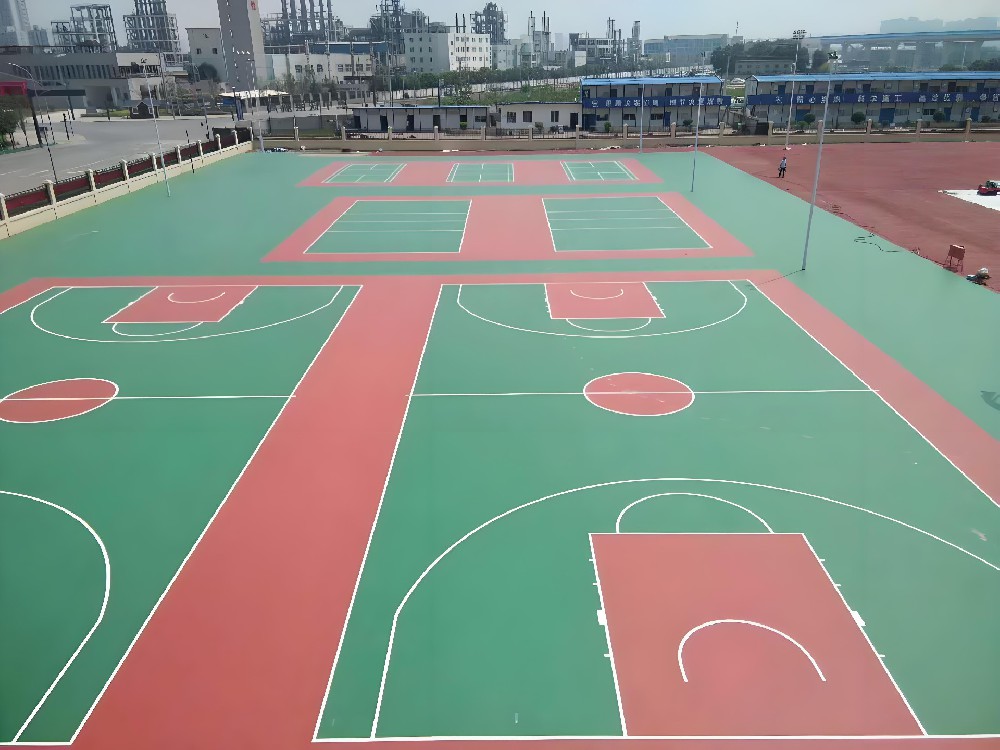夏季硅pu球場施工影響